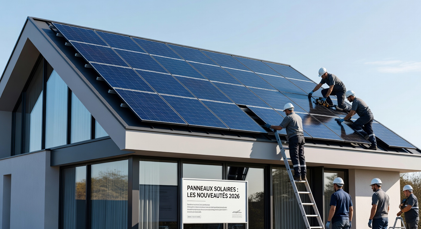panneaux solaires : les nouveautes 2026